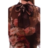Transparentna bluzka w kwiaty - Celebracja Butik